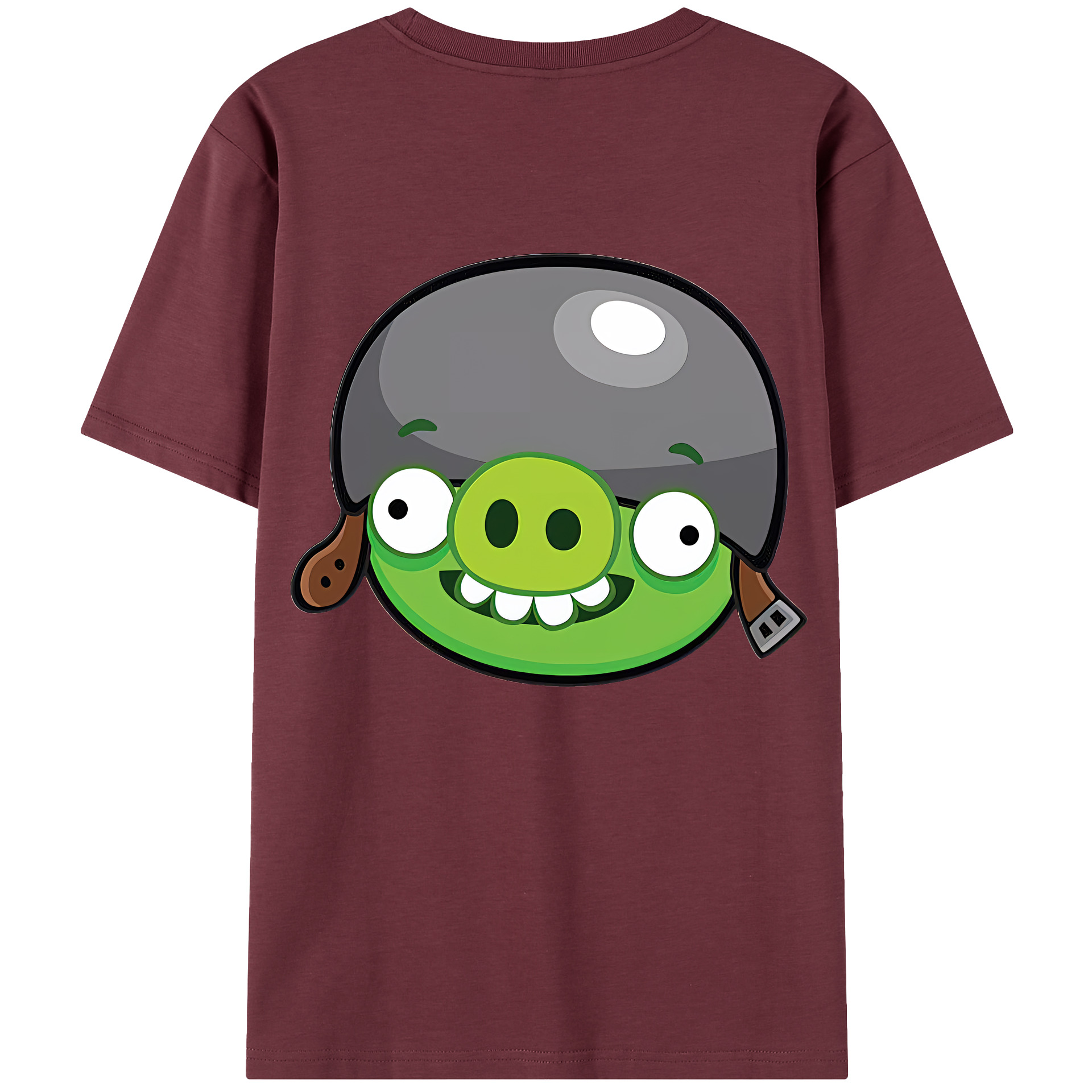 （画像用） Angry Birds アングリーバード 綿100％半袖Tシャツ（背面プリント）